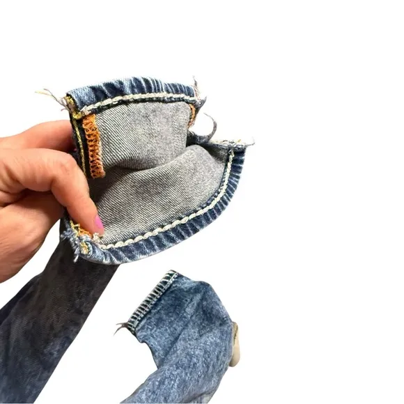 ▶️ ROCK REVIVAL ◀️ LUIZA STRAIGHT JEANS SIZE 30