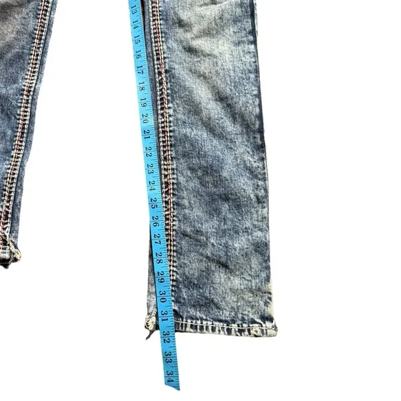 ▶️ ROCK REVIVAL ◀️ LUIZA STRAIGHT JEANS SIZE 30