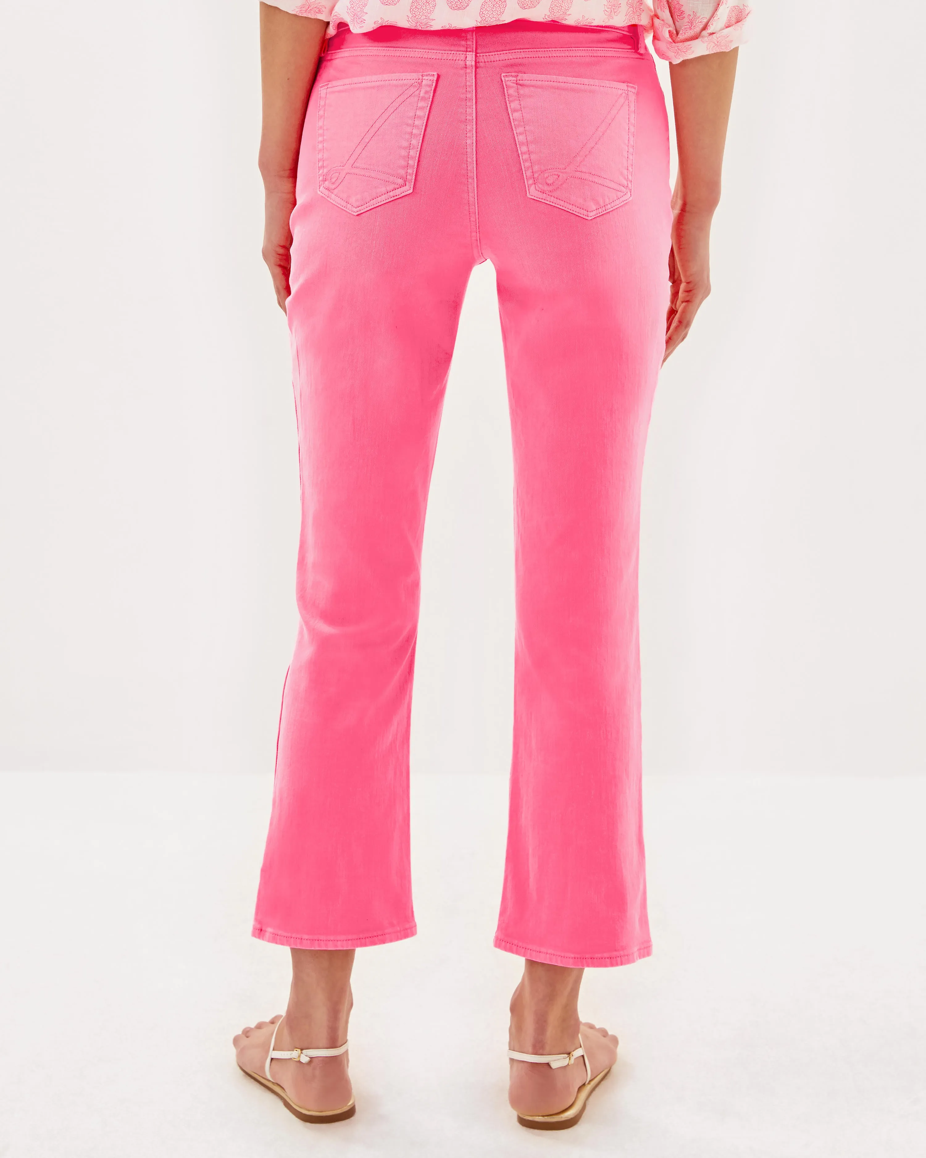 27" Annet High Rise Crop Flare Jean