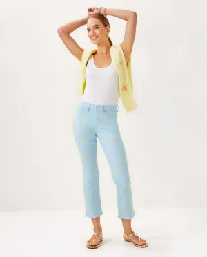 27" Annet High Rise Crop Flare Jean