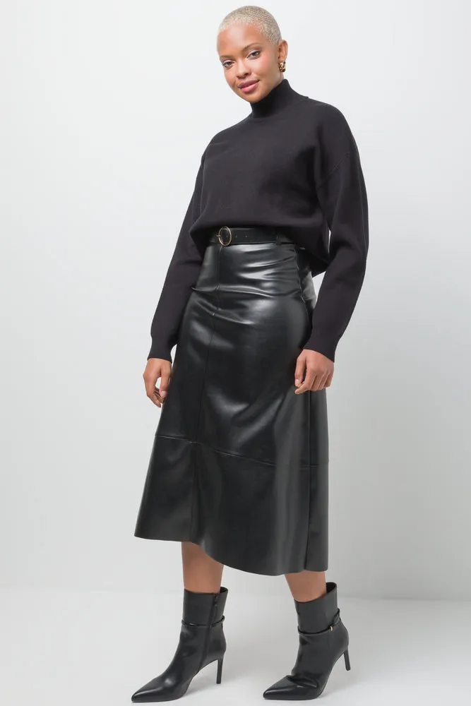 A-Line Skirt Black
