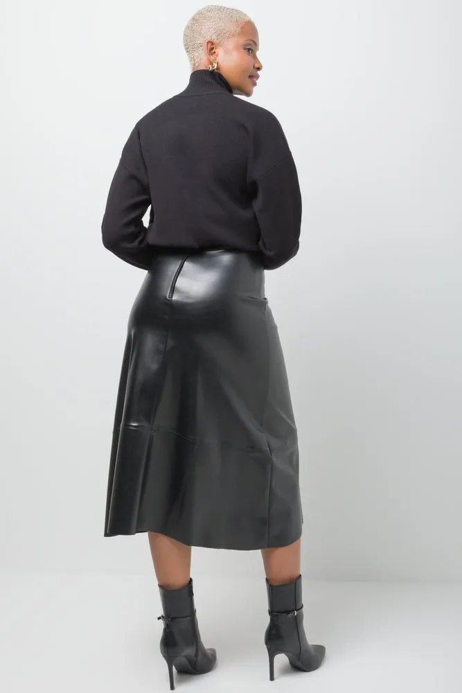 A-Line Skirt Black