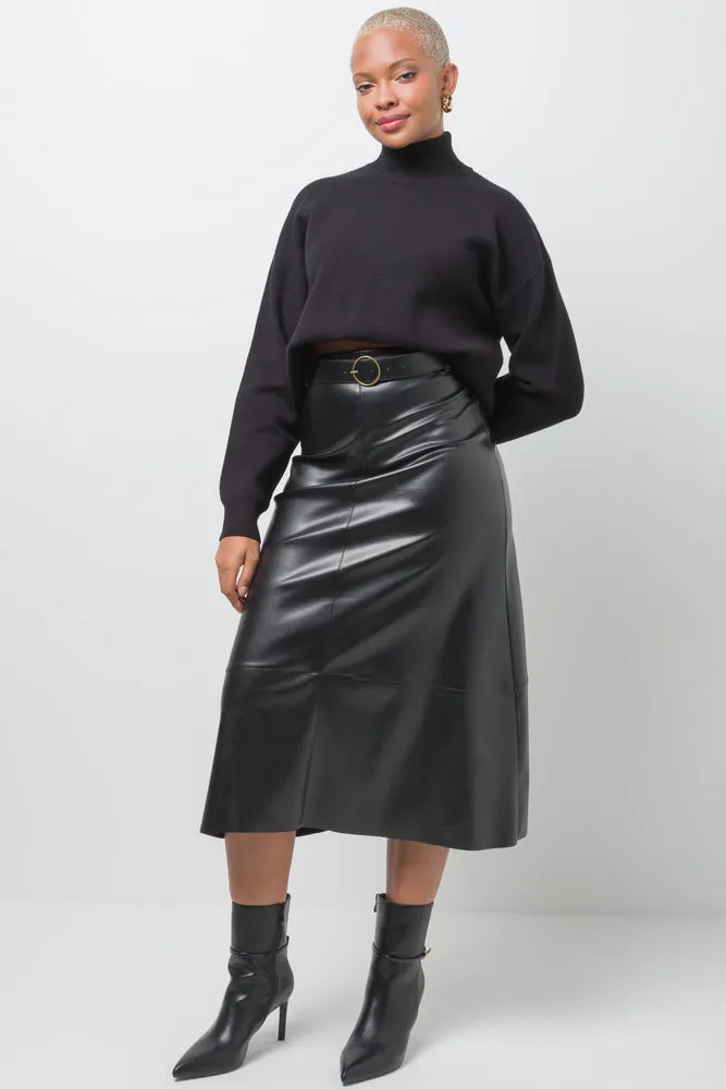 A-Line Skirt Black