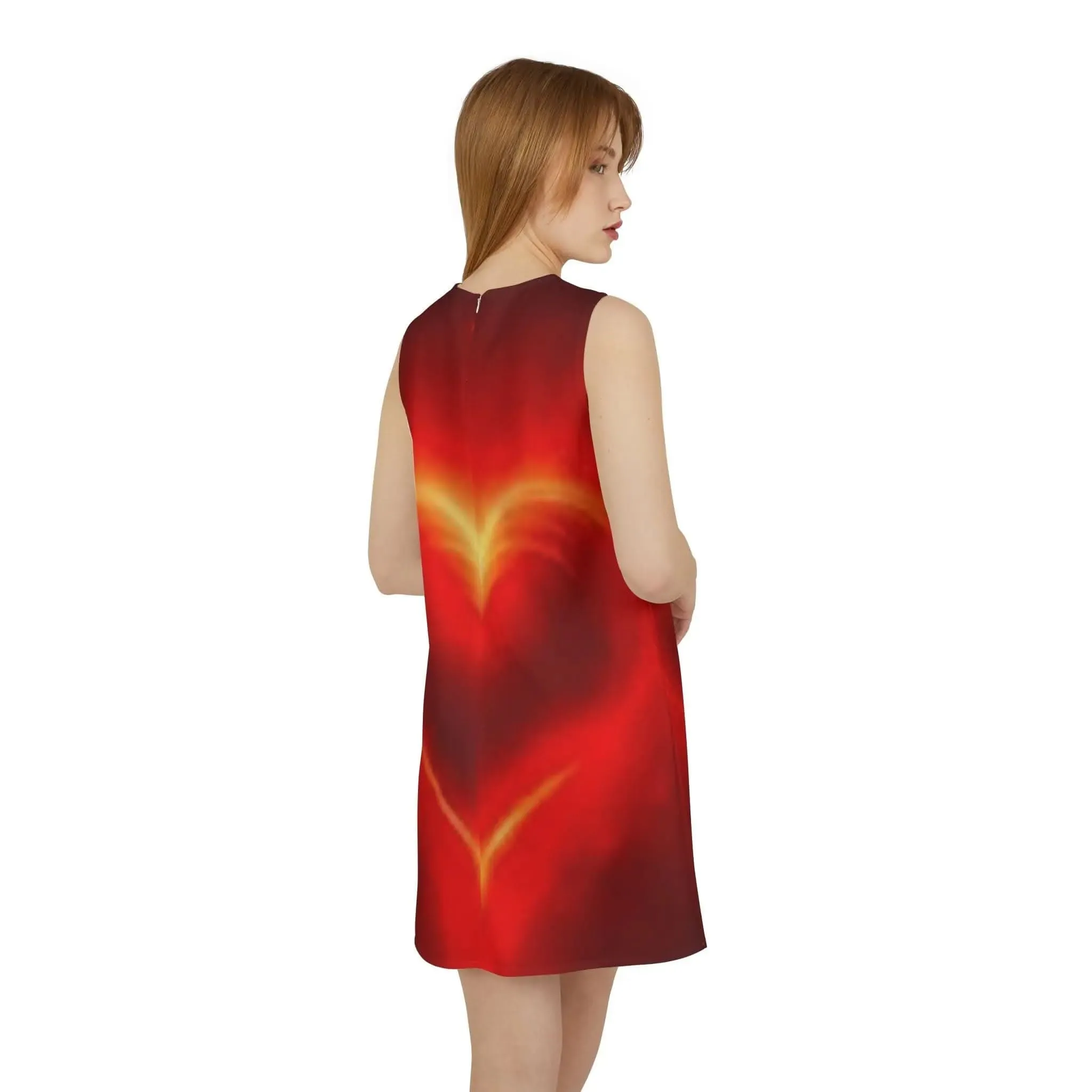 A-line Sleeveless Dress (AOP)