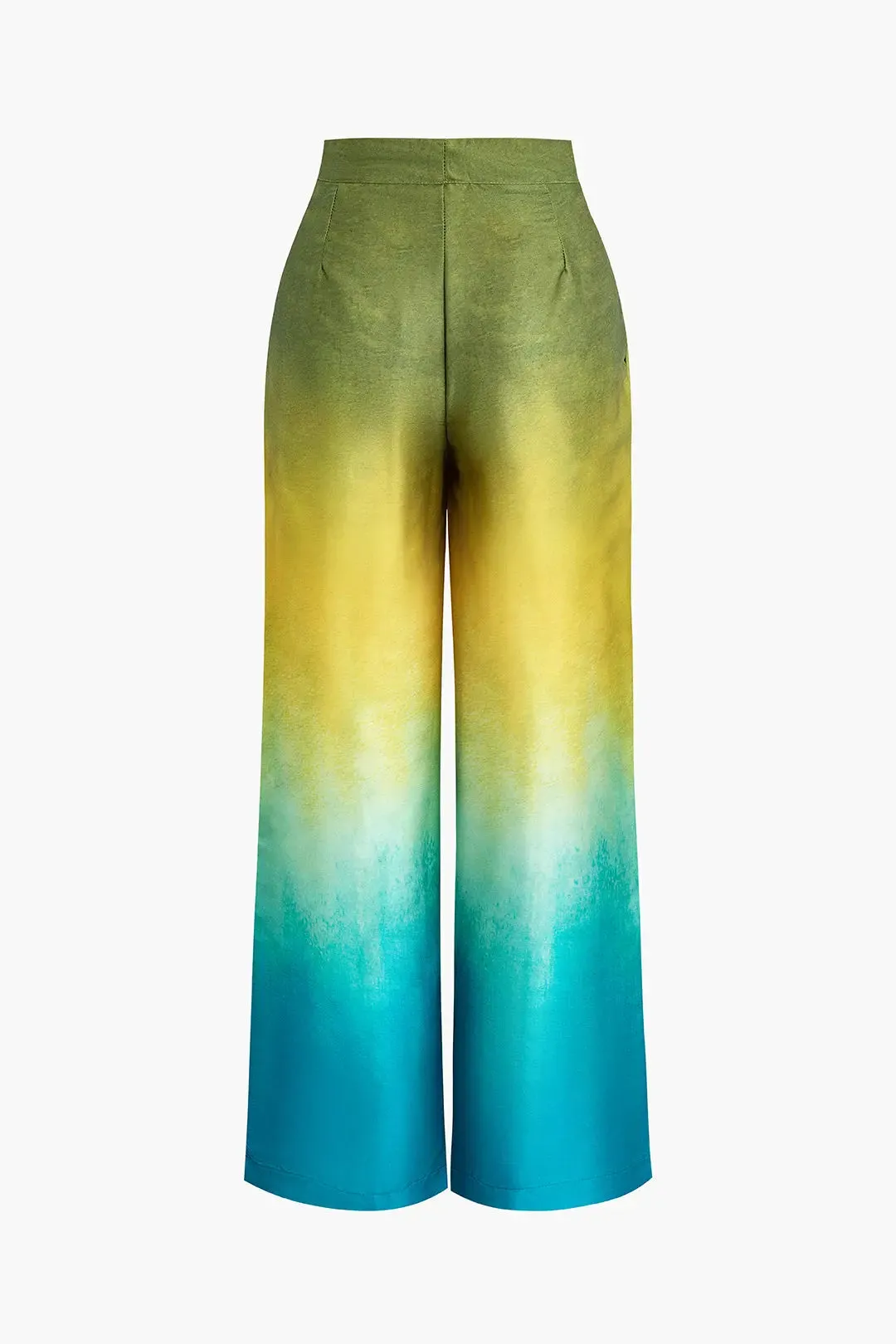 Acacia - Chic Ombre Style Woman's Wide Leg Pants