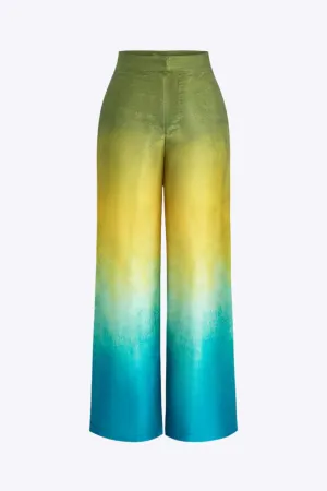 Acacia - Chic Ombre Style Woman's Wide Leg Pants