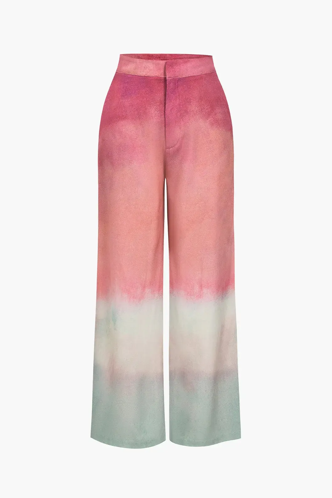 Acacia - Chic Ombre Style Woman's Wide Leg Pants