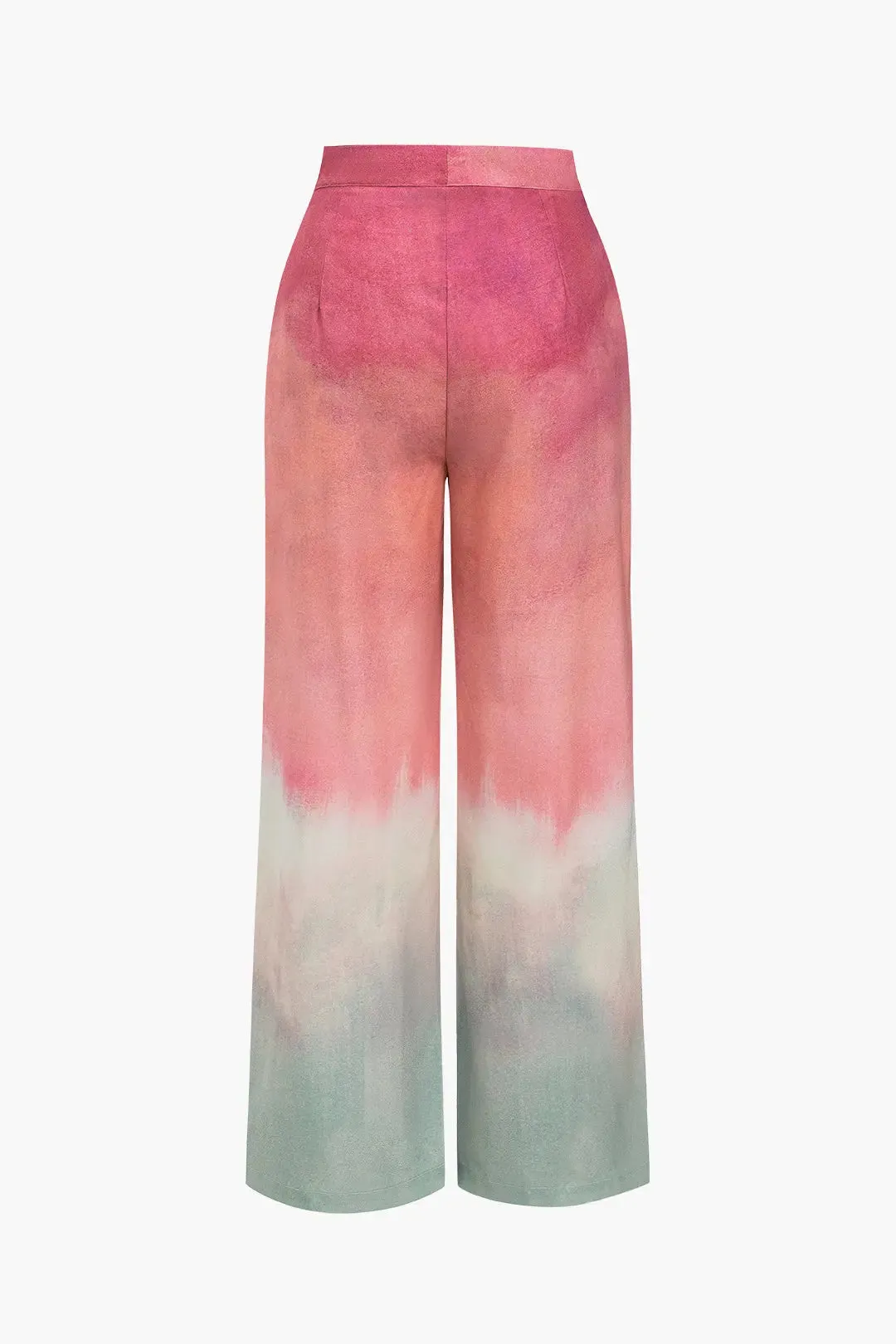 Acacia - Chic Ombre Style Woman's Wide Leg Pants