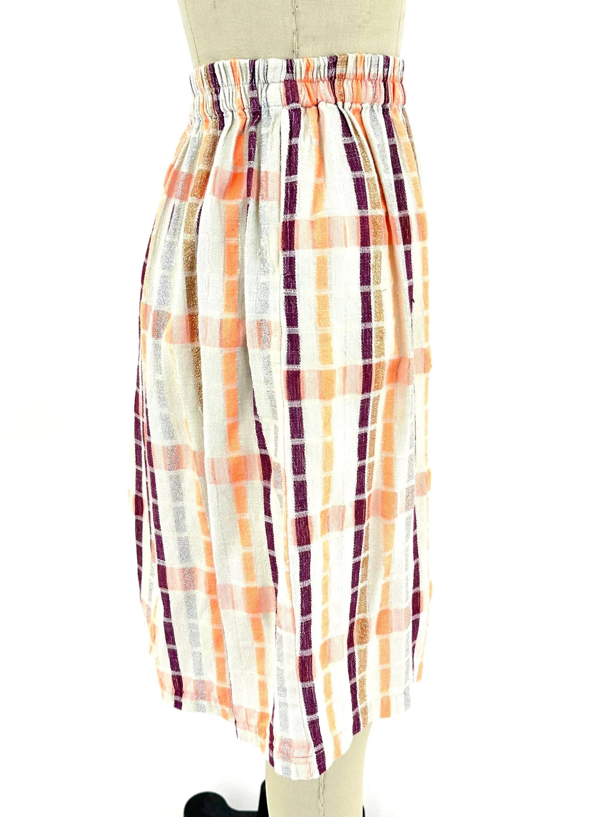 Ace & Jig Woven Metallic Skirt