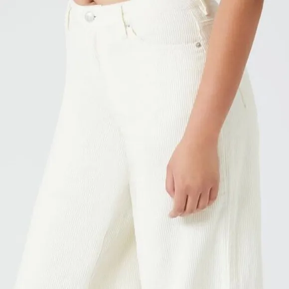 AG Adriano Cream Wide-Leg Pants