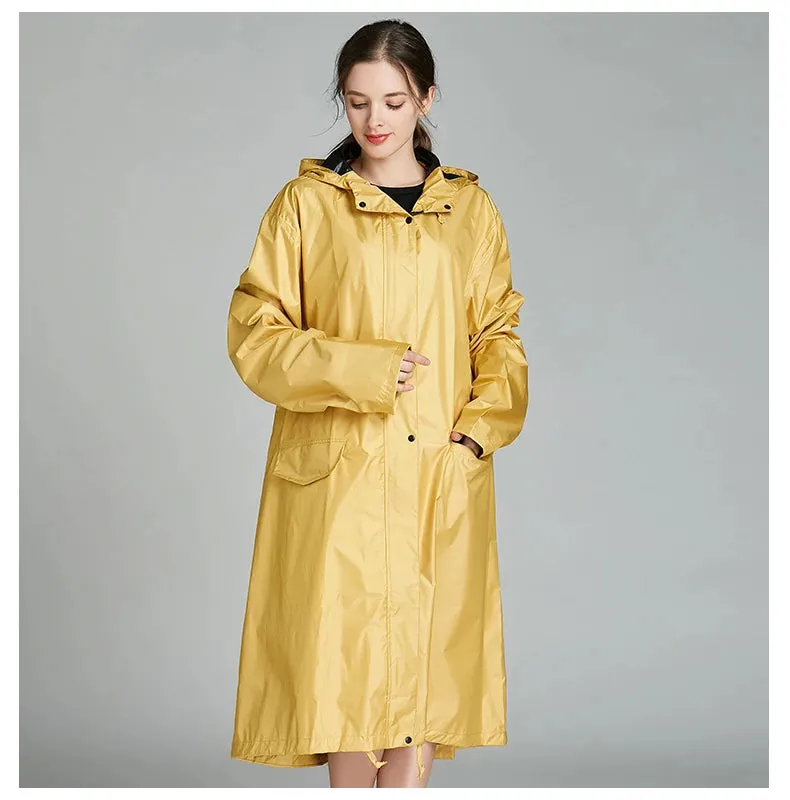 All-Weather Teflon-Coated Nylon Raincoat