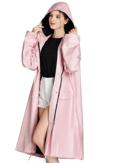 All-Weather Teflon-Coated Nylon Raincoat