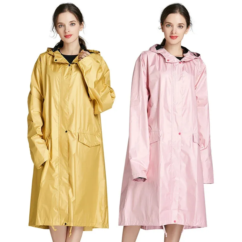 All-Weather Teflon-Coated Nylon Raincoat