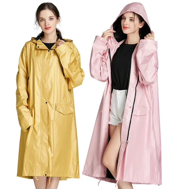 All-Weather Teflon-Coated Nylon Raincoat