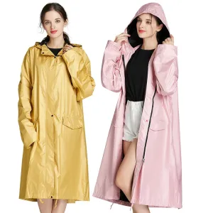 All-Weather Teflon-Coated Nylon Raincoat
