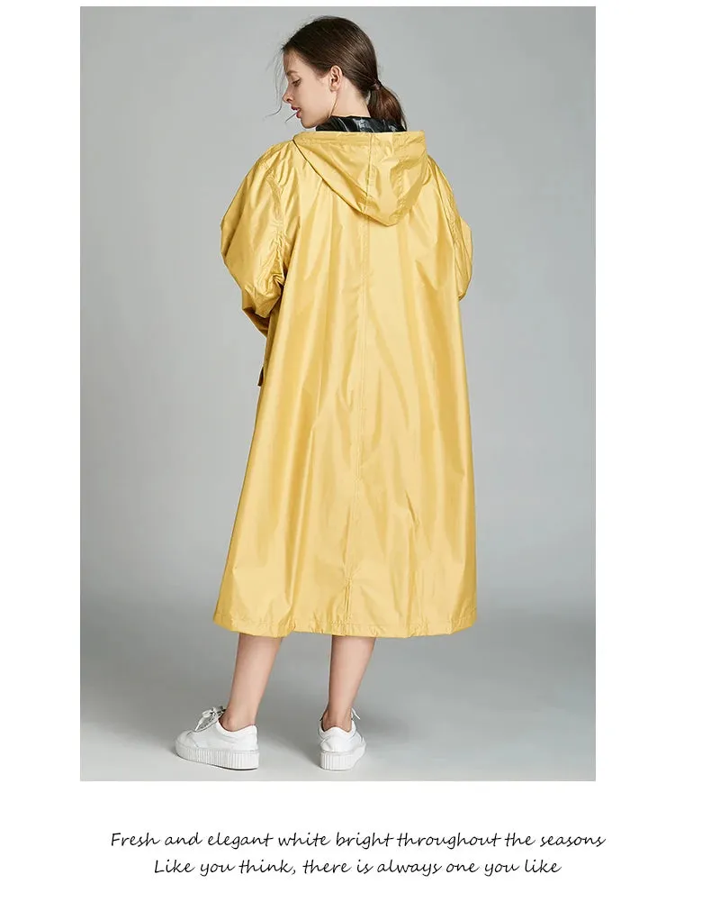 All-Weather Teflon-Coated Nylon Raincoat