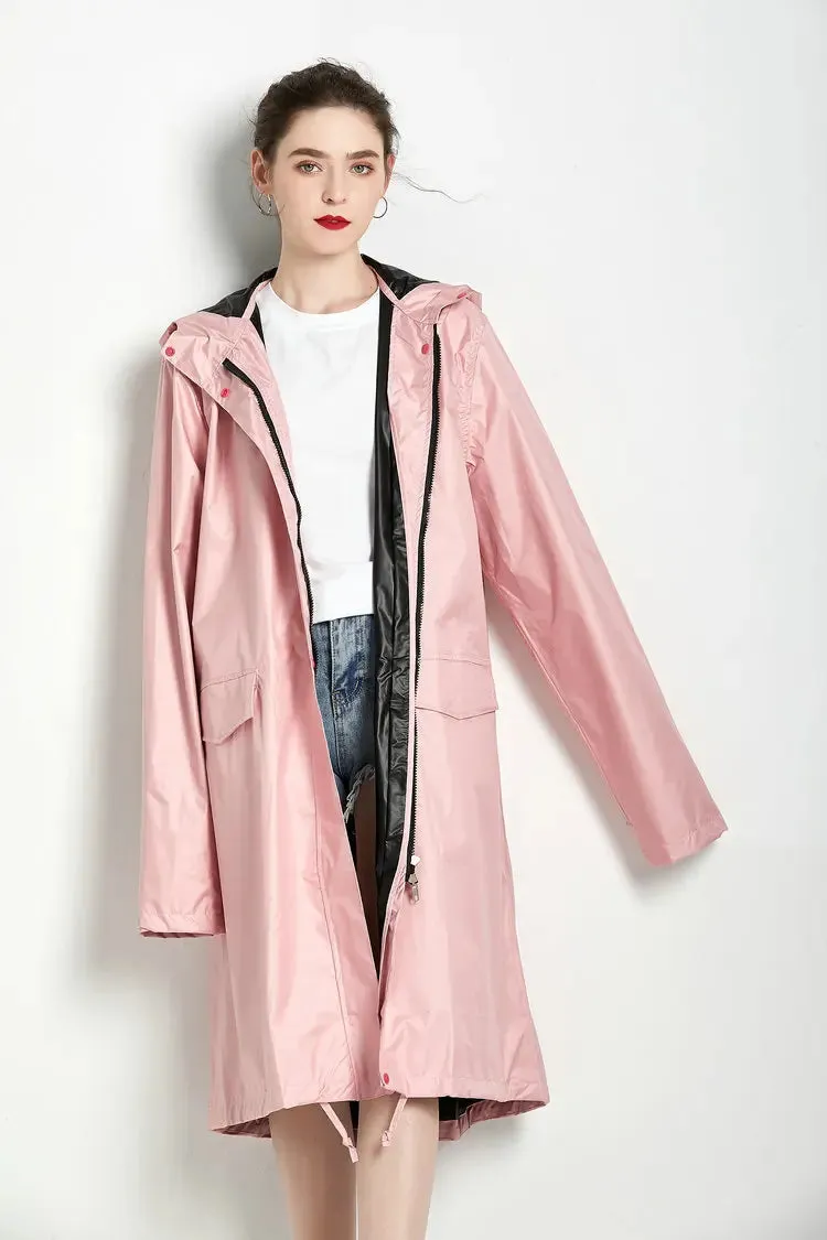 All-Weather Teflon-Coated Nylon Raincoat
