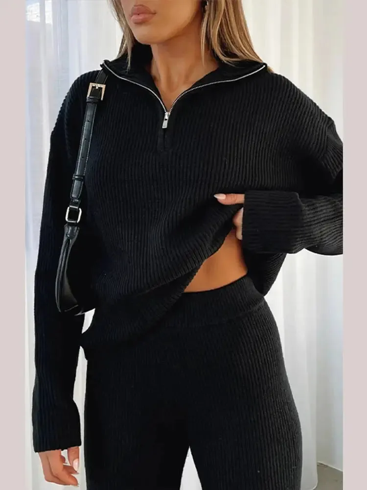 Aloisia | Comfortable 2-piece fall set