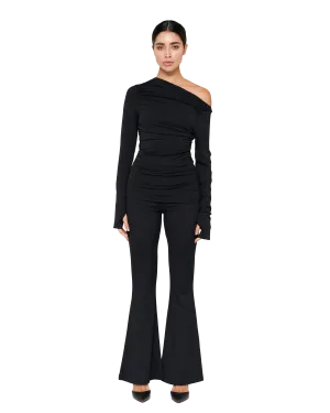 Altair Asymmetrical Top - Midnight Noir