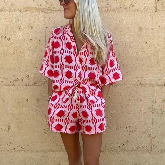 Althena - Abstract Two-Piece Set