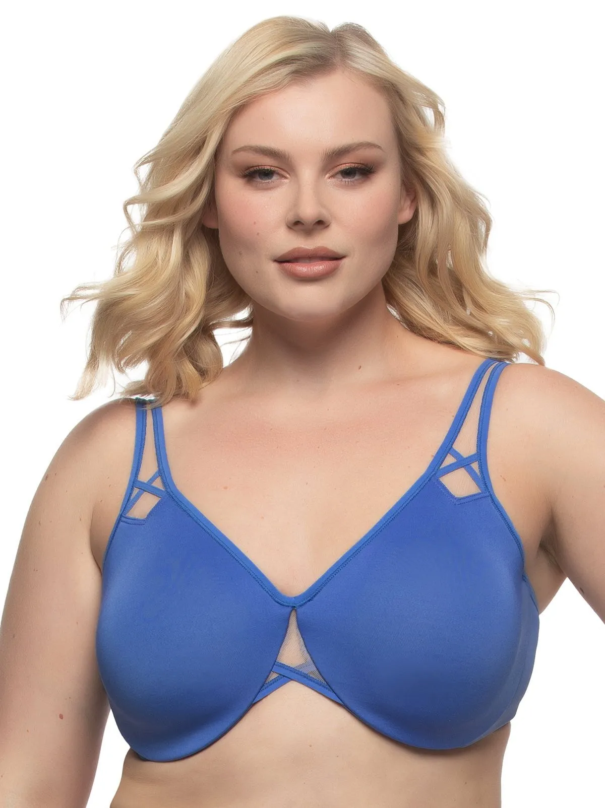 Amaranth Unlined Minimizer Bra | Paramour by Felina