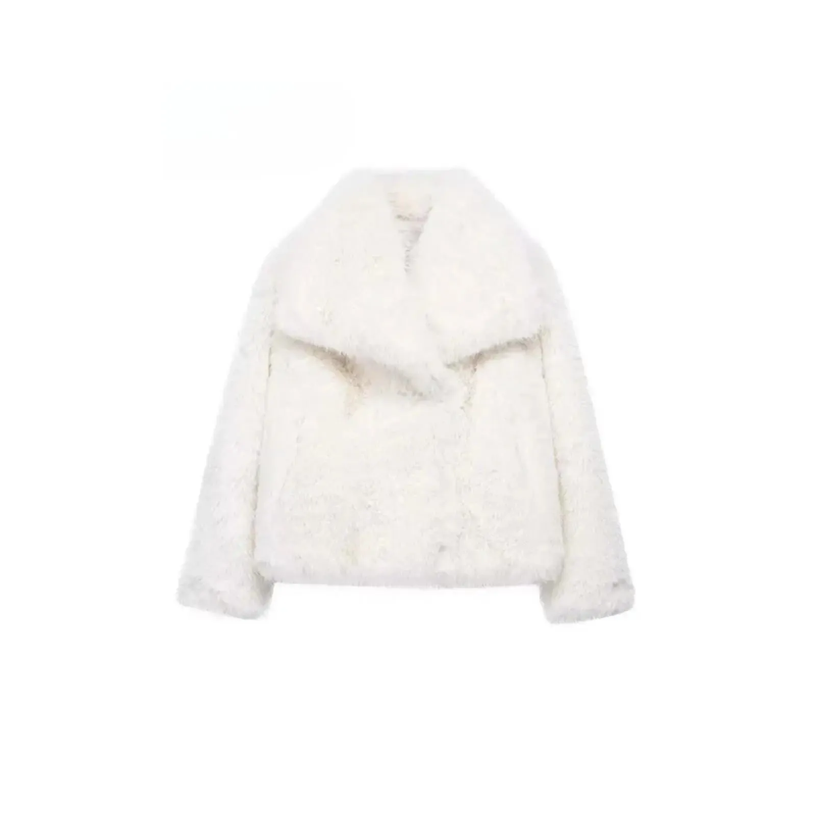 Audrey - Bold & Elegant Plush Fur Woman's Jacket