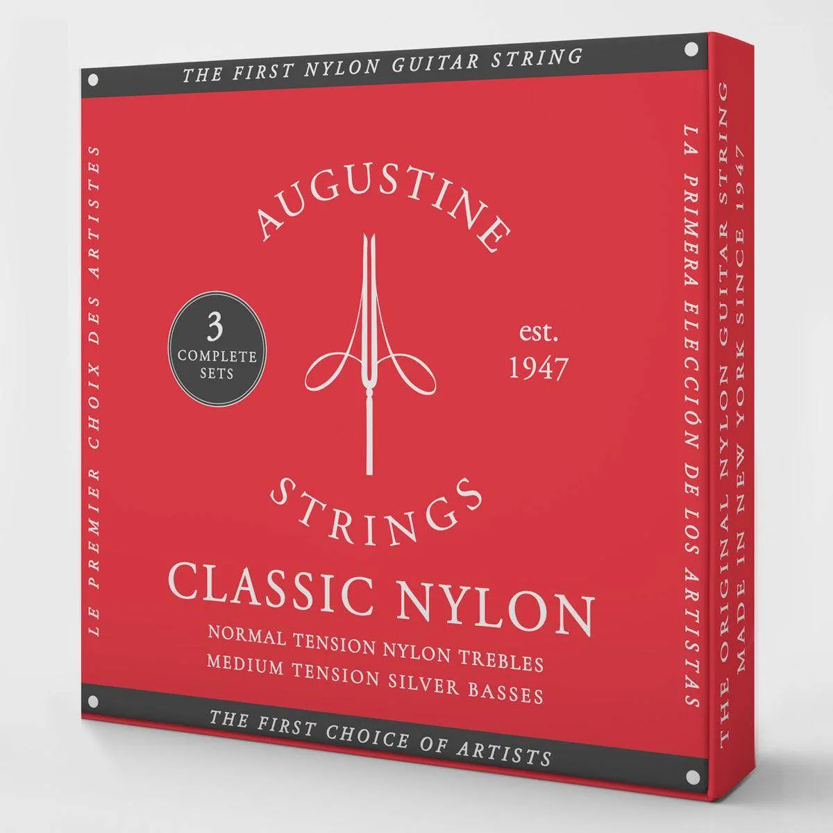 Augustine ARD Classic Red String Set ~ Pack of 3