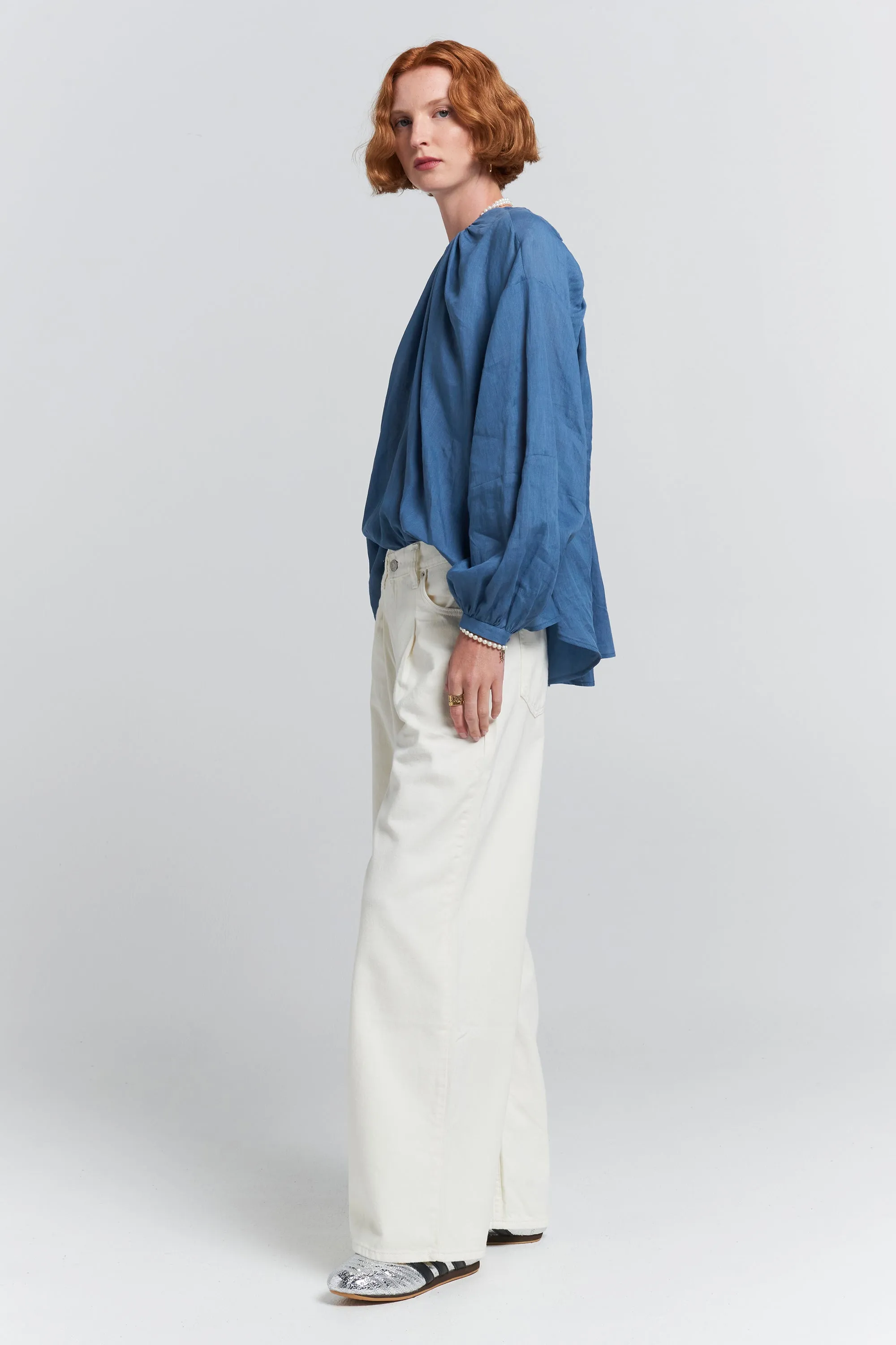 Baggy Dad Wide Leg Jeans Serenity Now
