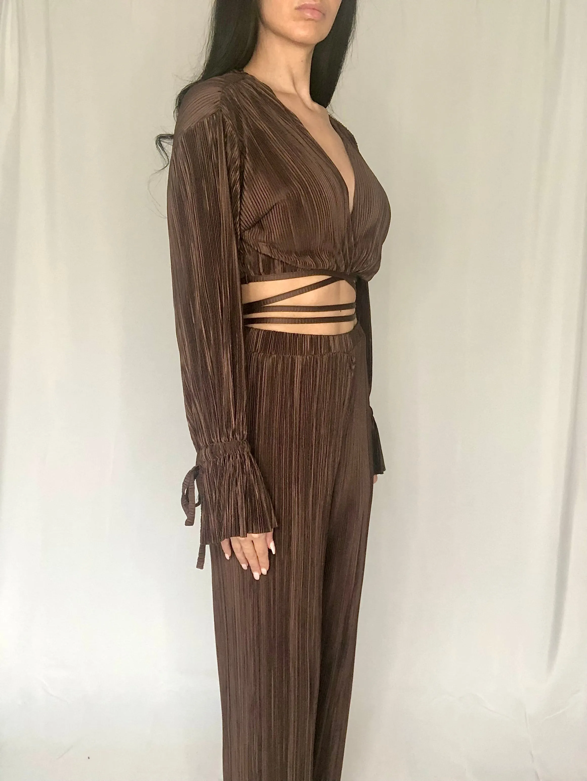 Be Mine Brown Matching Set-FINAL SALE