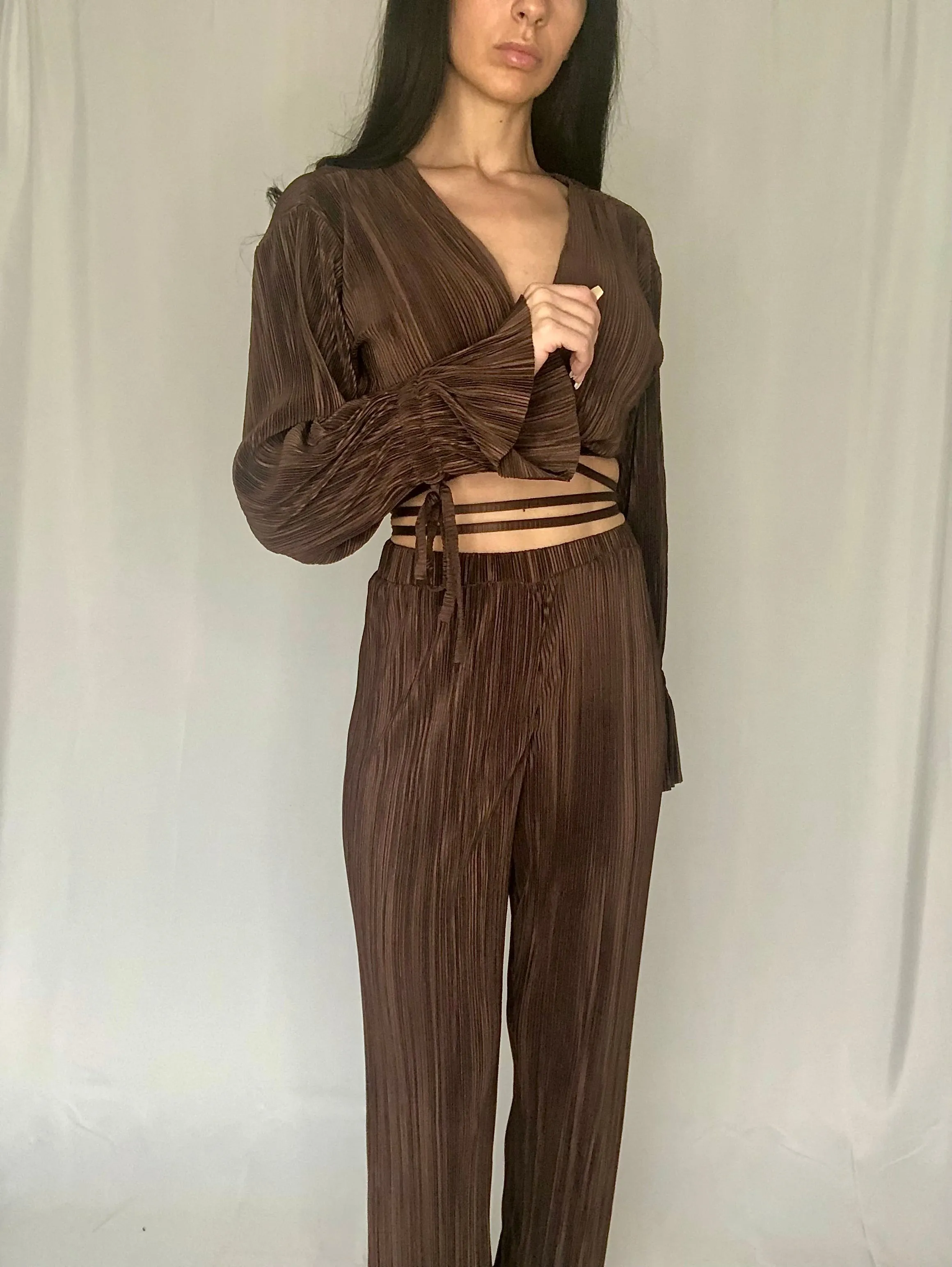 Be Mine Brown Matching Set-FINAL SALE