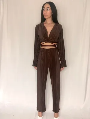 Be Mine Brown Matching Set-FINAL SALE