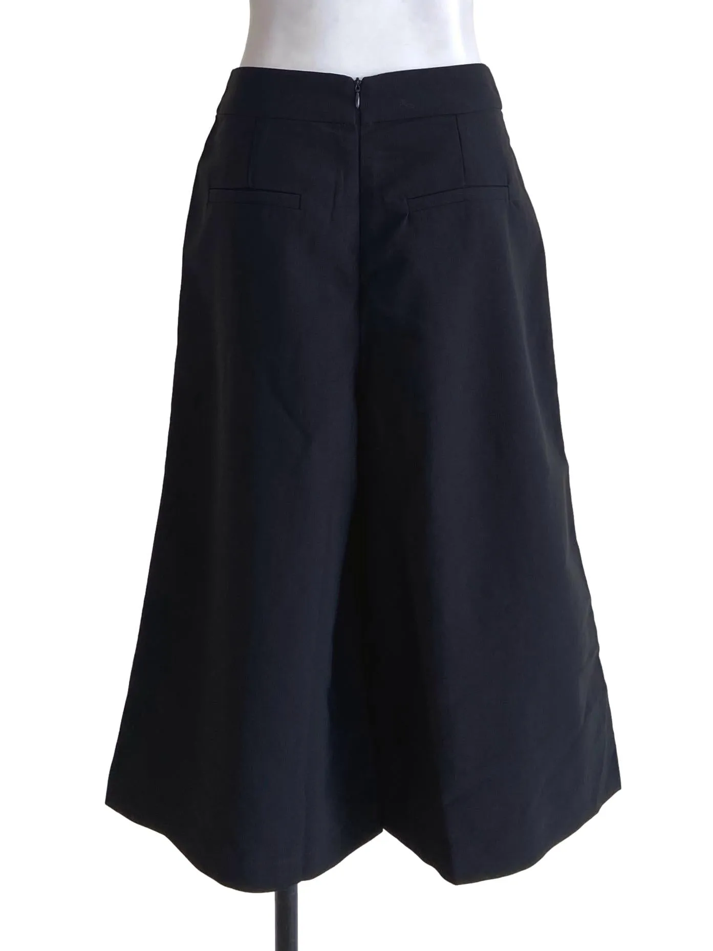 Black Culottes Pants