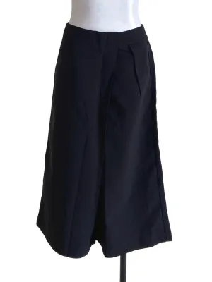 Black Culottes Pants