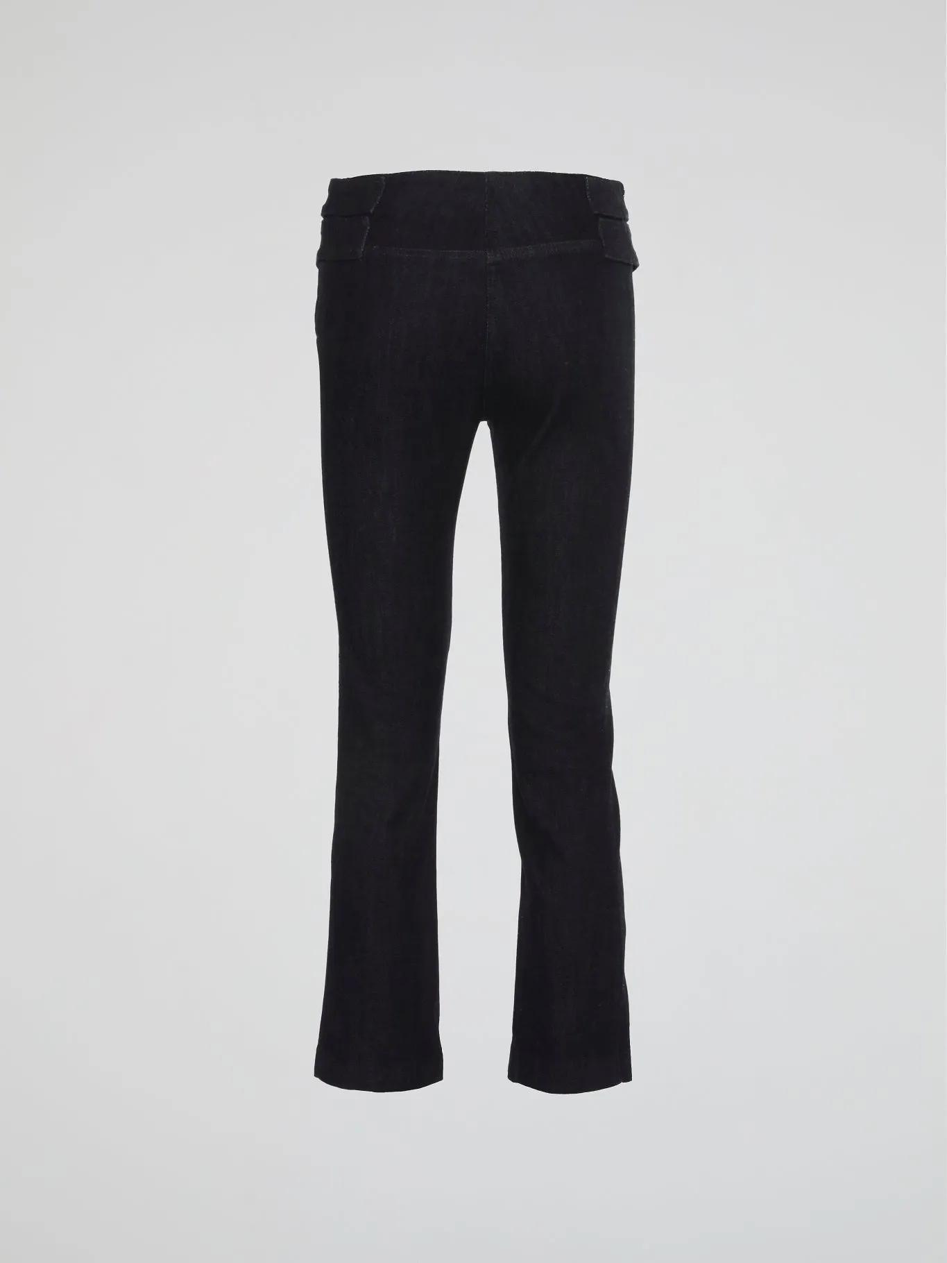 Black Sailor Button Pants