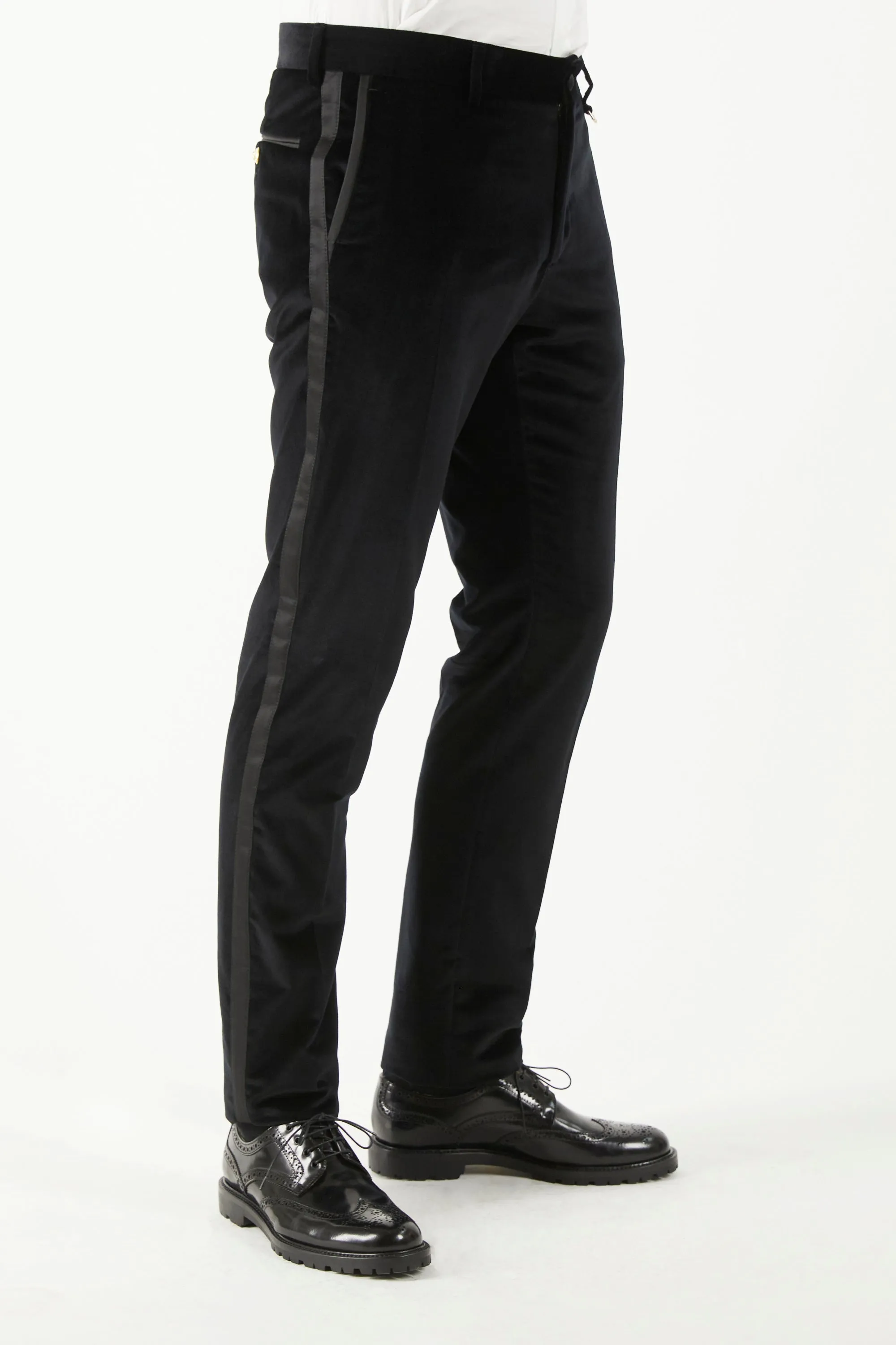 Black Velvet Pants