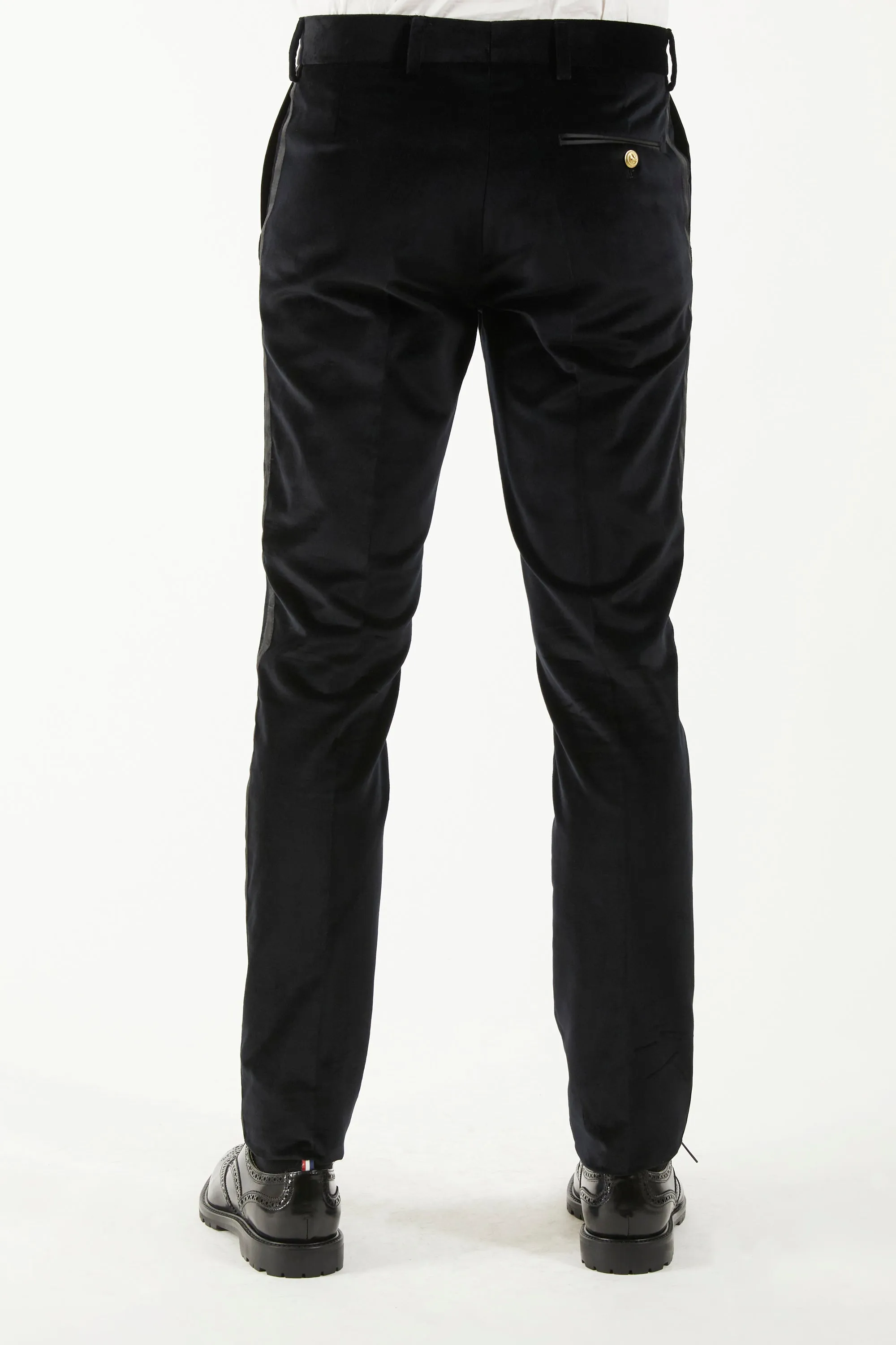 Black Velvet Pants