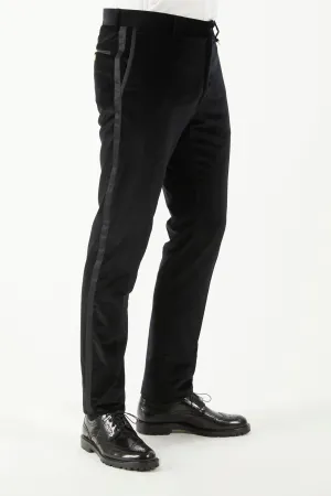Black Velvet Pants