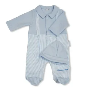 Boys Dungaree Set - Newborn & 0-3 Months