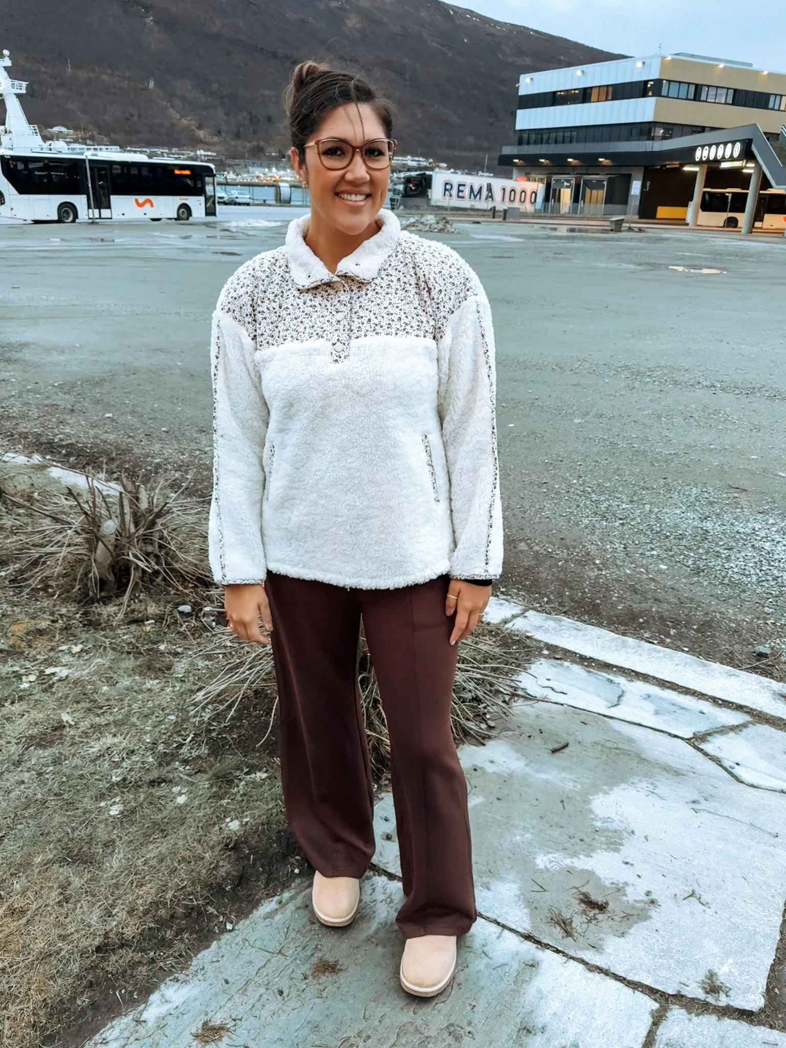 Brownie Wide Leg Sweatpants