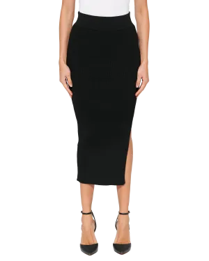 Celeste Maxi Skirt - Midnight Noir