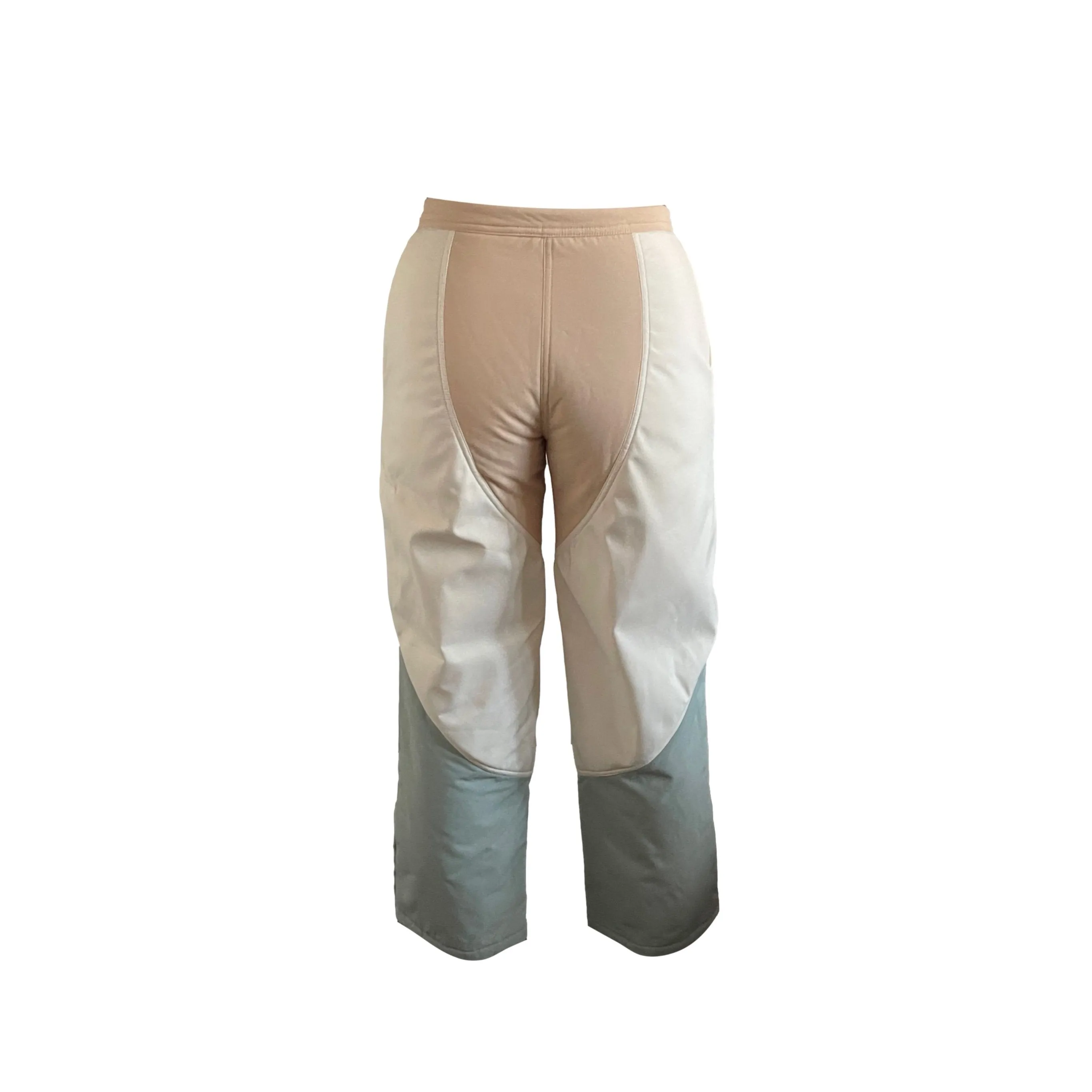 Chanel Cream Colorblock Snow Pants