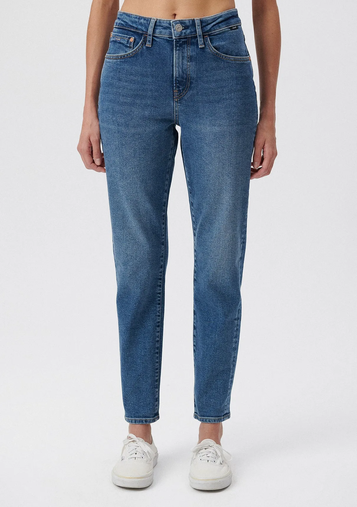Cindy Dark Brushed Jean Pants