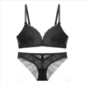 Comfortable Wireless Cotton Lingerie Set