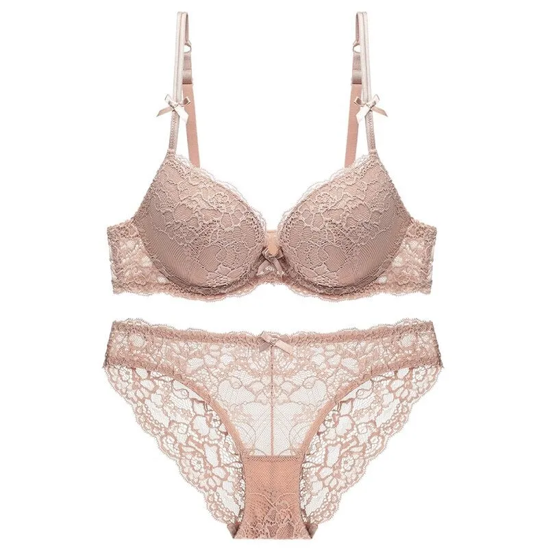 Comfortable Wireless Cotton Lingerie Set