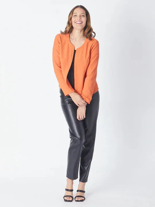 CORDELIA ST PLEATHER PUSHKIN PANT BLACK