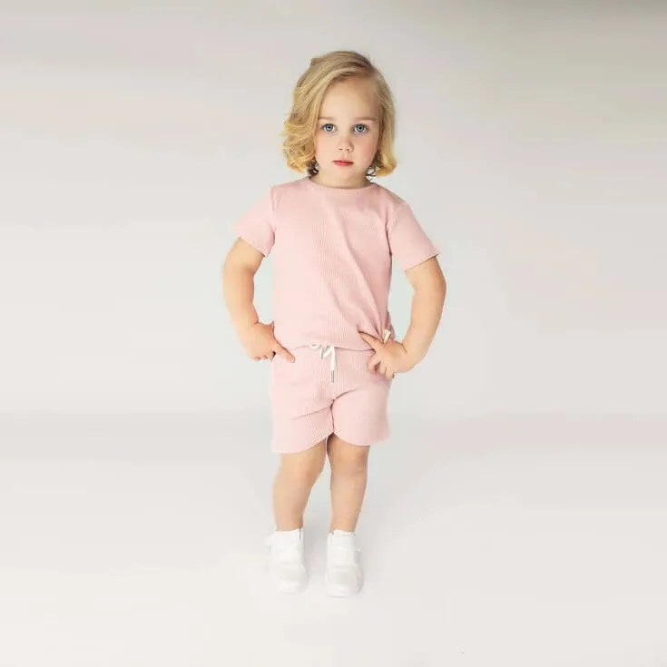 Cotton Candy Ribbed Lounge Wear