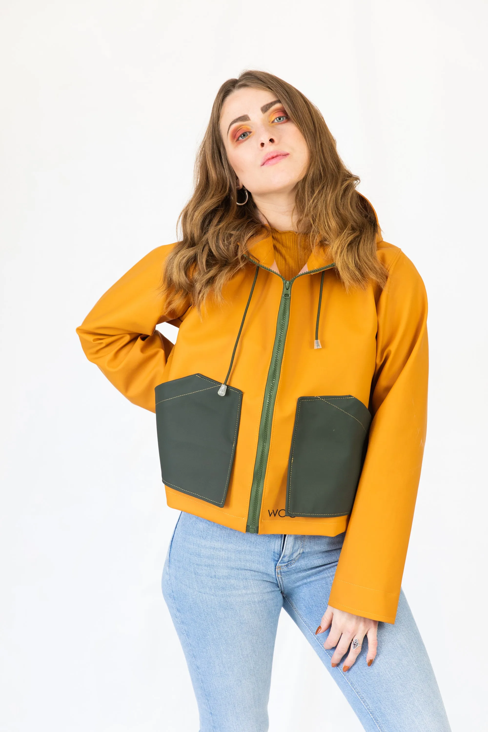 CROPPED – GIACCA IMPERMEABILE