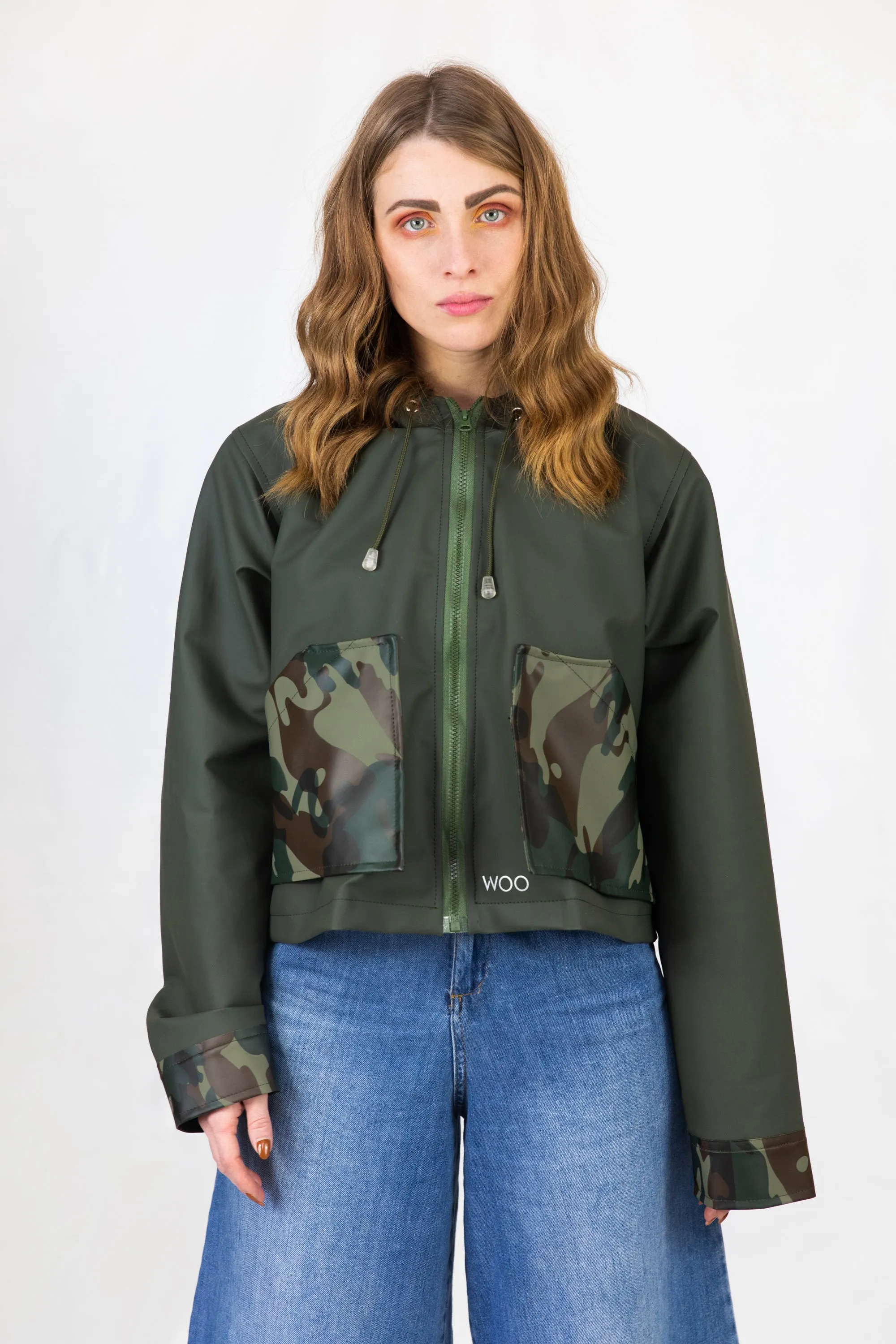 CROPPED – GIACCA IMPERMEABILE