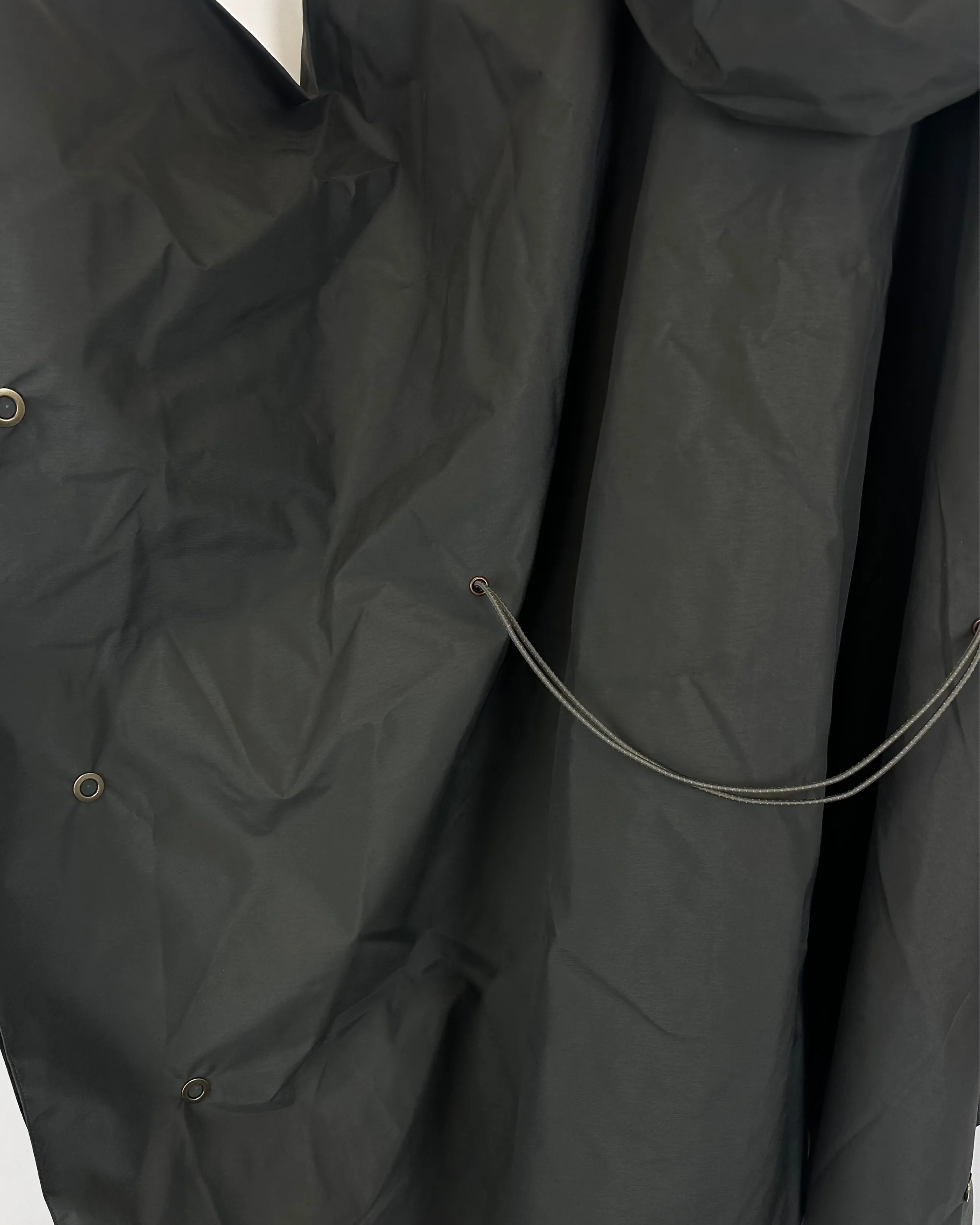 Dark Grey Poncho With Bungee Belt - Size 6/8 and 14/16