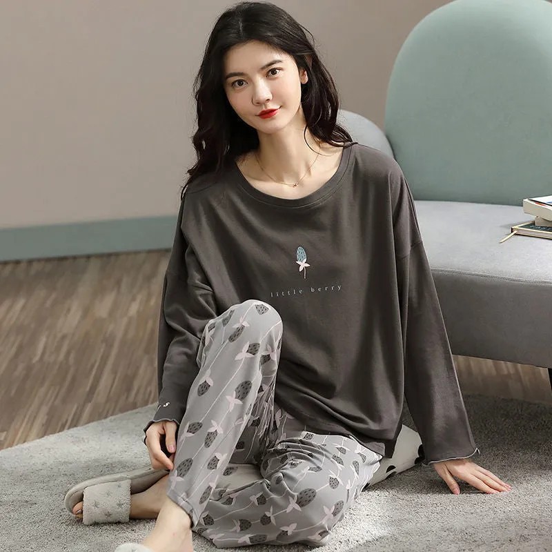 Designer Print Two-piece Lounge Sets